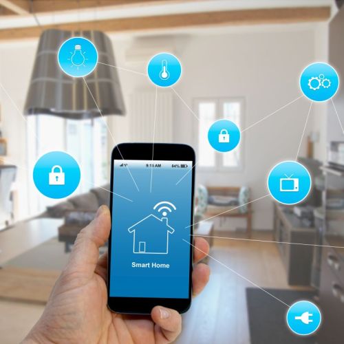 Schema SmartHome-Vernetzung